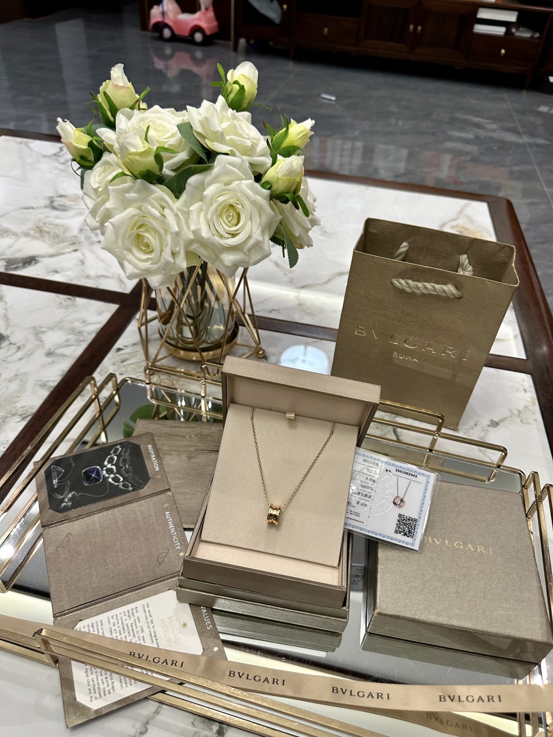 BVLGARI jewelry model 104